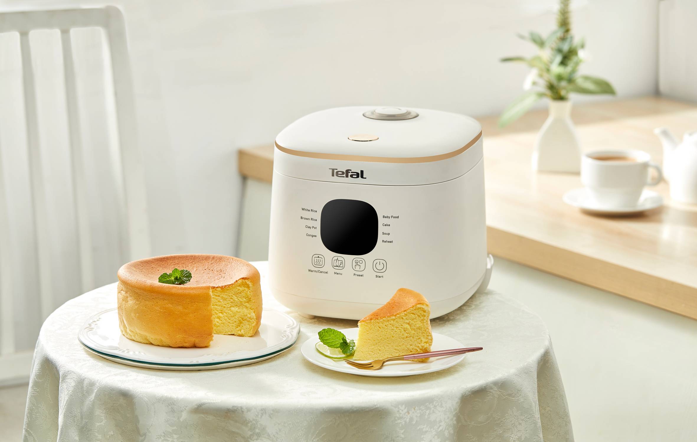 Tefal Mini Fuzzy Logic Rice Cooker RK5151 (4 cups) TEFAL