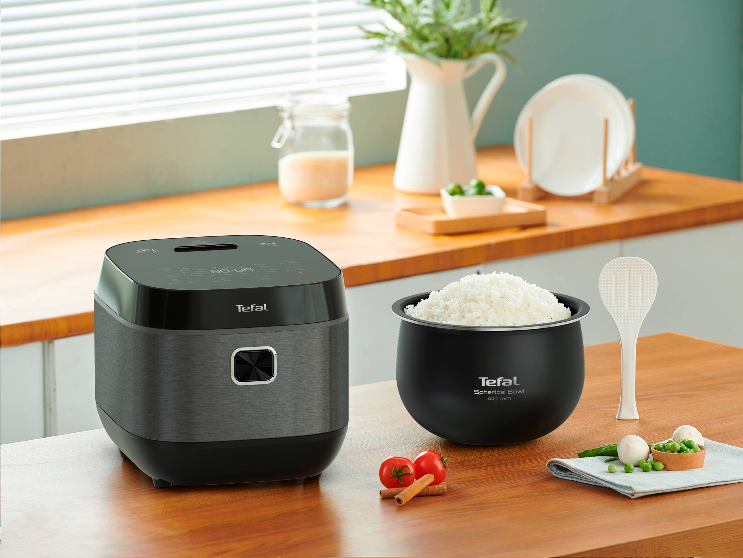 Tefal Delirice Plus Fuzzy Logic Rice Cooker RK776B | TEFAL