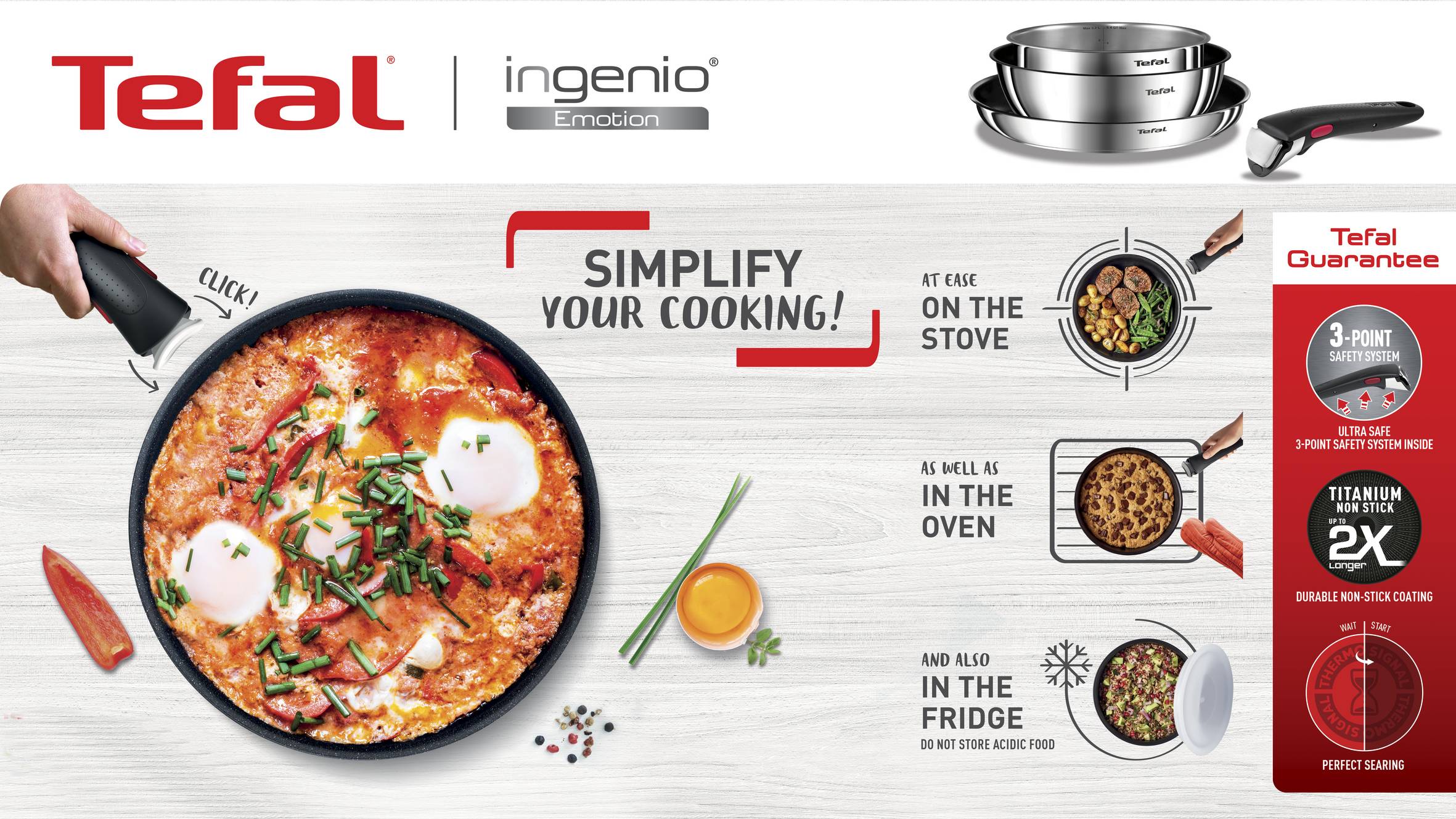 Shop Tefal Ingenio Emotion 4-Piece Set | TEFAL MALAYSIA